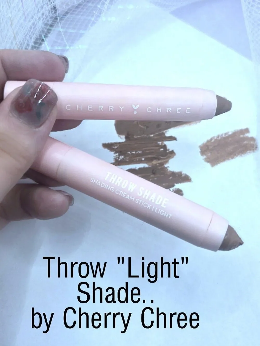 2 Pak - Light Contour Cream Sticks Finishing Facial Filler